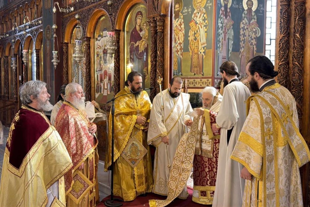 Εις Πρεσβύτερον χειροτονία του π. Μαξίμου Λουδοβίκου την Κυριακή της Ορθοδοξίας