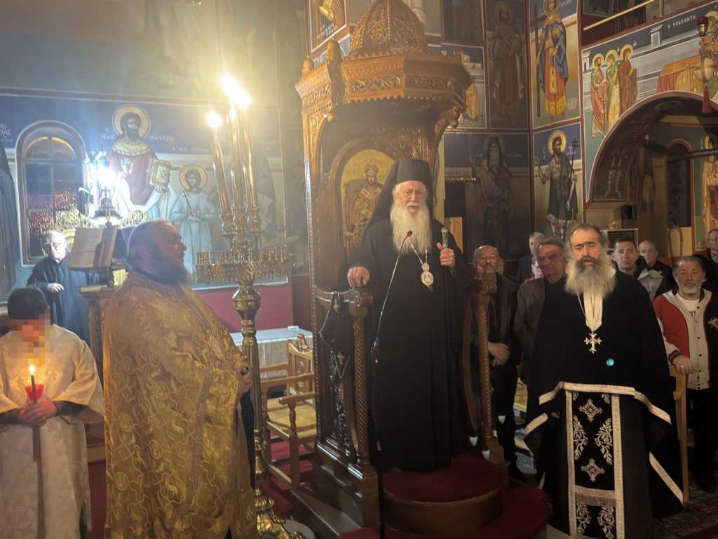 Κατανυκτικός Εσπερινός της Β’ Κυριακής των Νηστειών στη Μητρόπολη Θηβών