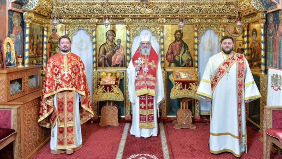 Στο ιστορικό παρεκκλήσι του Αγ. Γεωργίου της πατριαρχικής κατοικίας ο Πατριάρχης Δανιήλ