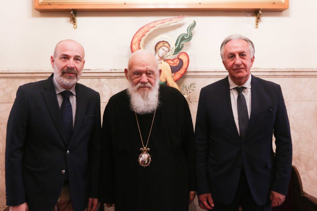 Συνάντηση του Αρχιεπισκόπου Ιερωνύμου με το Προεδρείο της Ομοσπονδίας Συλλόγων Ιεροψαλτών Ελλάδος