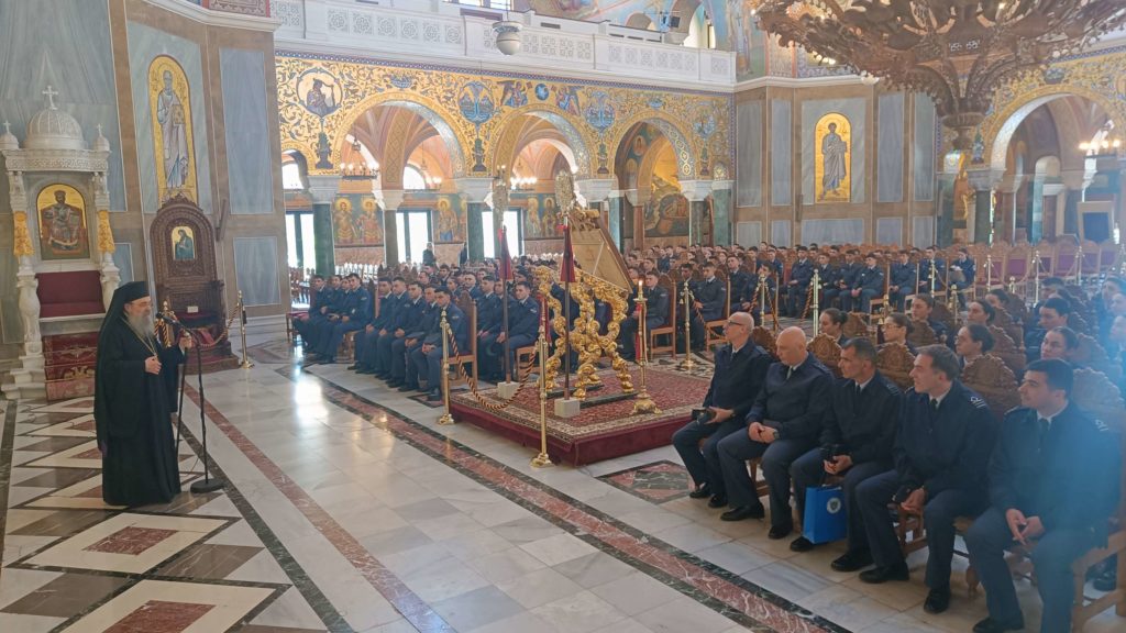 Προσκύνημα σπουδαστών της ΣΜΥΑ στον Ιερό Ναό Αγίου Ανδρέου Πατρών