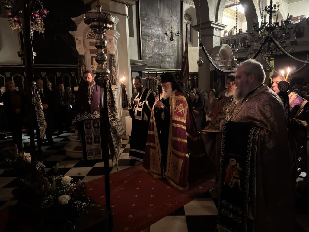 Ο Όρθρος των Παθών του Κυρίου στην Ι.Μ. Κέρκυρας