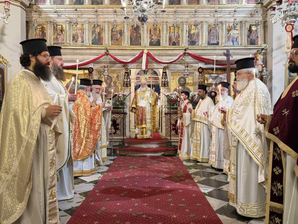 Ο Μητροπολίτης Βρεσθένης στον Εσπερινό της Αγάπης στην Κέρκυρα