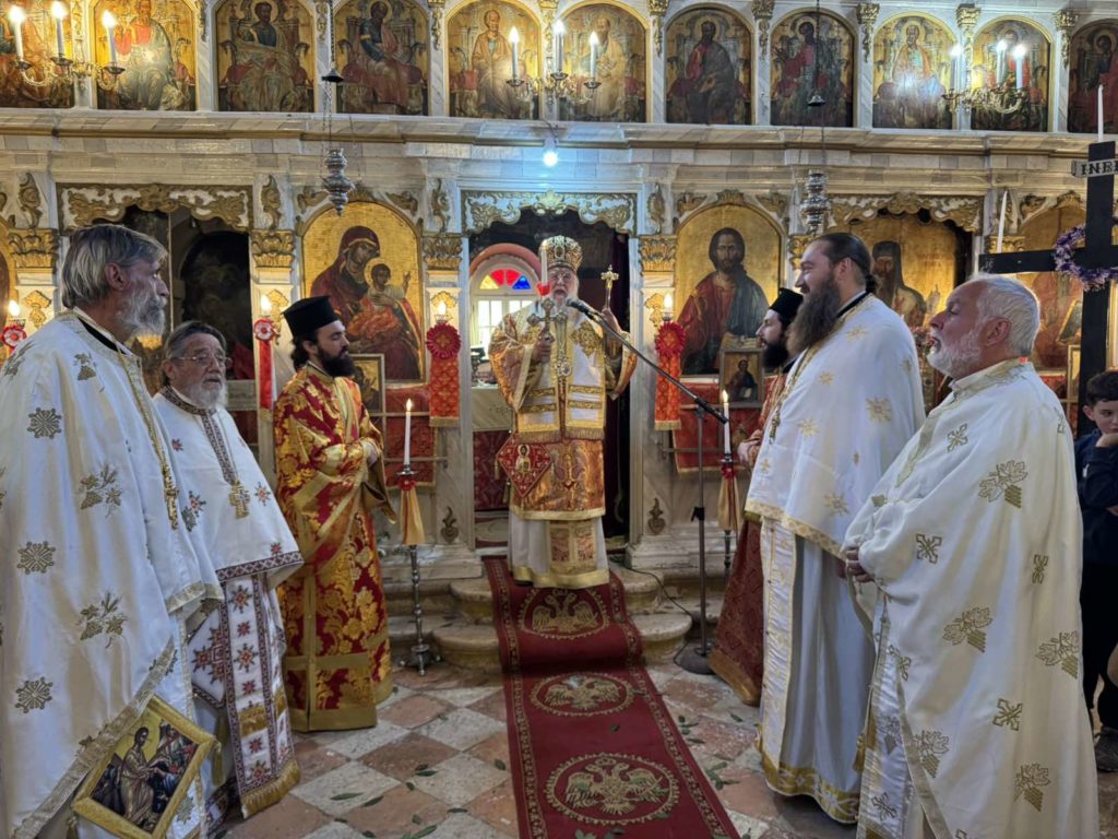 Κερκύρας Νεκτάριος: Ο Άγιος Γεώργιος παραμένει ζωντανός διότι η ζωή του ήταν ενωμένη με τον Χριστό