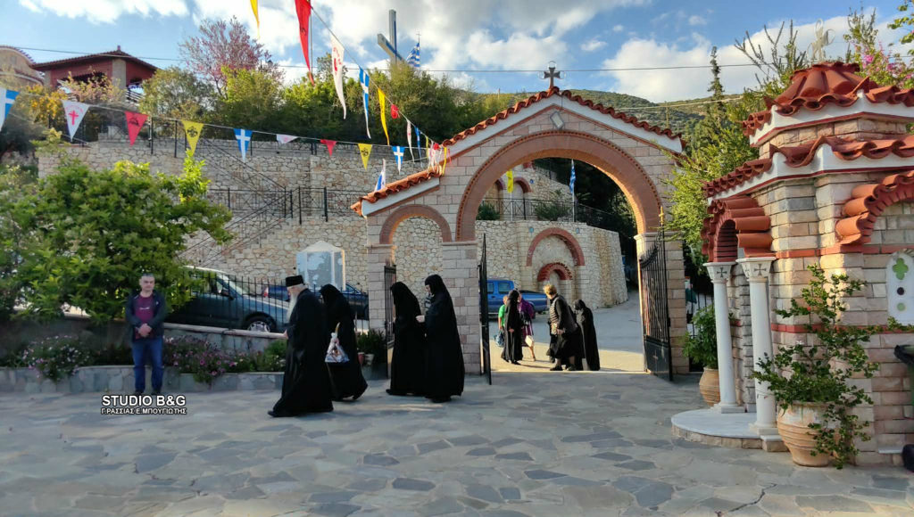 Εσπερινός και ομιλία της Γερόντισσας Θεολογίας στον Άγιο Ιγνάτιο στην ορεινή Ζόγκα Αργολίδας