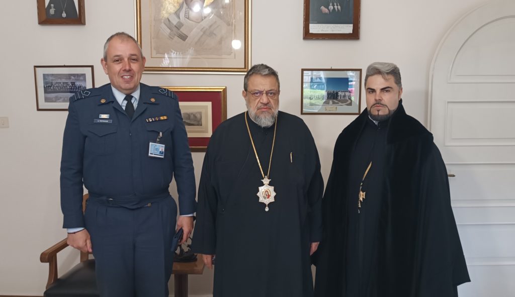 Στο Μητροπολίτη Μεσσηνίας ο νέος Στρατιωτικός Ιερέας Φρουράς Καλαμάτας
