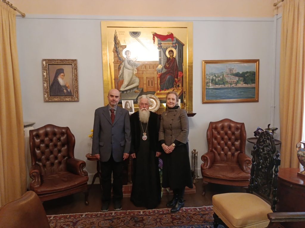 Συναντήσεις του Μητροπολίτη Λαοδικείας στο Γραφείο Εκπροσωπήσεως του Οικουμενικού Πατριαρχείου στην Αθήνα