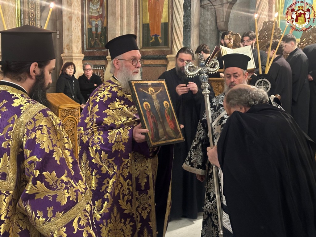 Η Ακολουθία των Παθών στον Πανίερο Ναό της Αναστάσεως