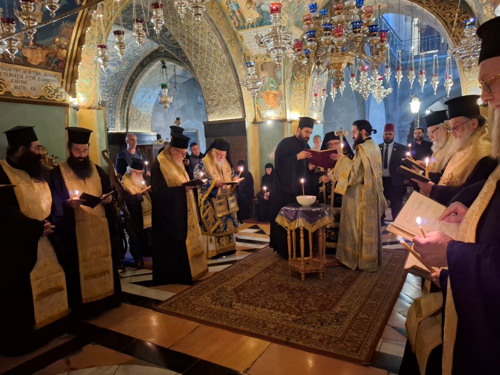Forty-day memorial of the Holy Sepulchre Brotherhood Archimandrite Timotheos Nikolaou