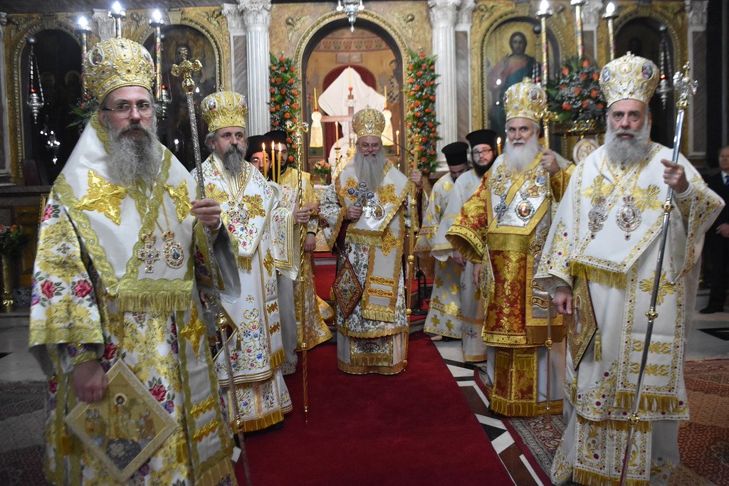Неделя на св. Мироносици и празник на св. свщмчк Серафим в град Кардица