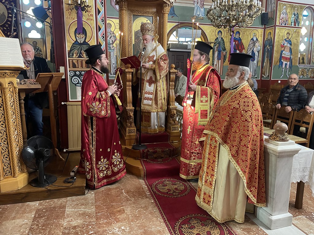 Η Θ. Λειτουργία της Μ. Πέμπτης στην Ιερά Μητρόπολη Κορίνθου