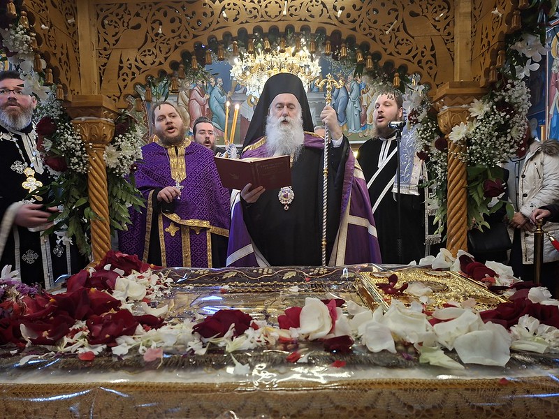 Η Αποκαθήλωση στην Ιερά Μητρόπολη Κορίνθου