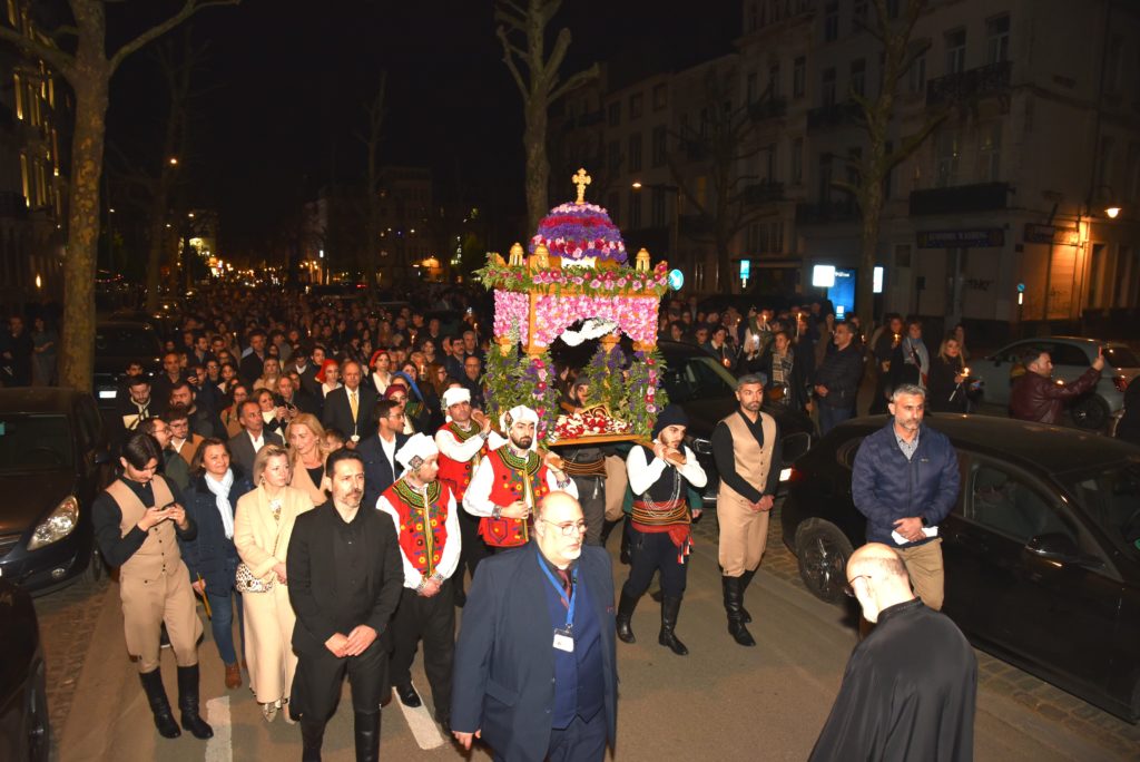 Η Ακολουθία του Επιταφίου στις Βρυξέλλες