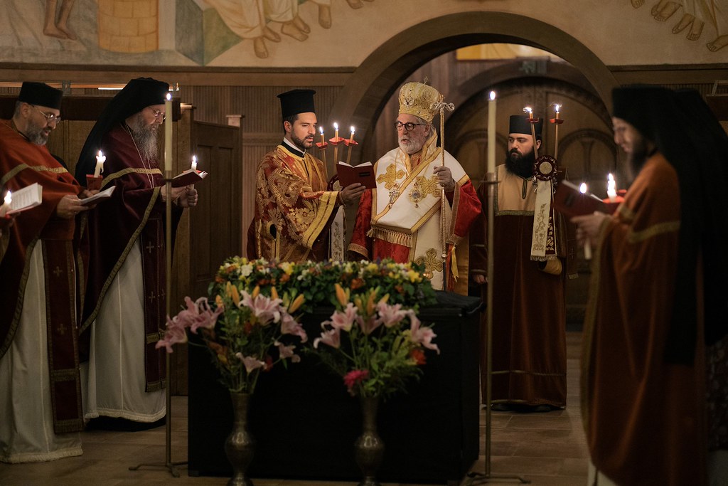 Holy and Great Friday at the Monastery of St John the Baptist, Essex