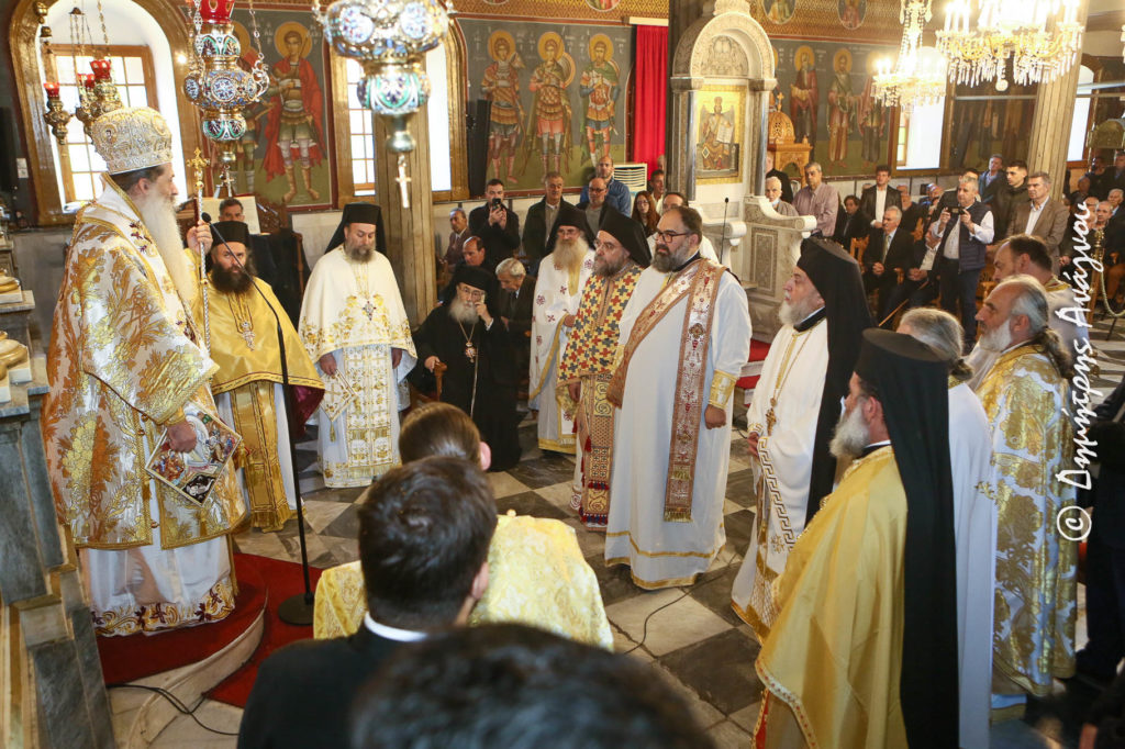 Φθιώτιδος Συμεών: «Η ιερωσύνη είναι μαρτυρία της Αναστάσεως»