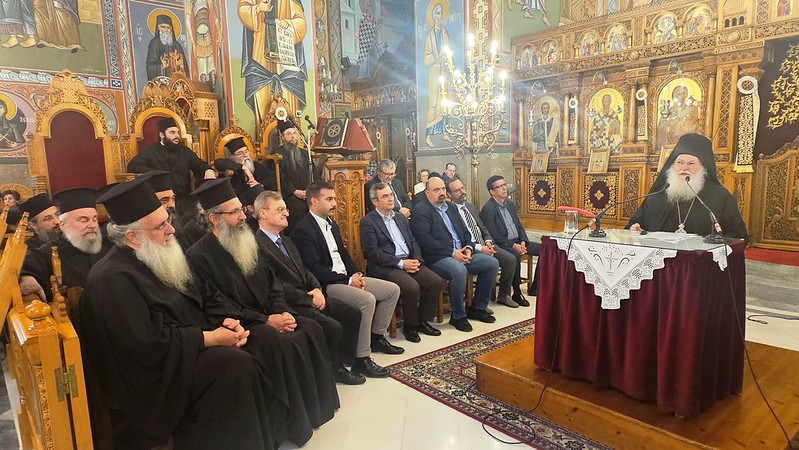 Για τον Όσιο Ιωσήφ τον Ησυχαστή μίλησε στον Βόλο ο Ηγούμενος της Ι.Μ.Μ. Βατοπαιδίου: «Ήταν λουσμένος στο φως»