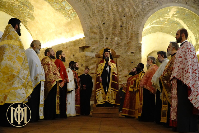 Πανηγυρικός Αρχιερατικός Εσπερινός του Αγίου Γεωργίου στη Ροτόντα Θεσσαλονίκης