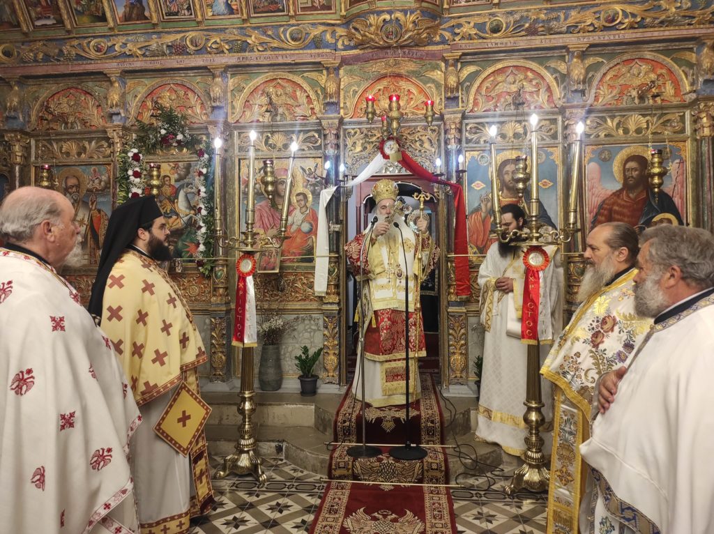 Η Μνήμη του Αγ. Μεγαλομάρτυρος Γεωργίου στην Ι. Μητρόπολη Κορίνθου