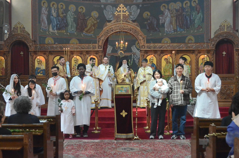 Νεοφώτιστοι Ορθόδοξοι Χριστιανοί στη Σεούλ