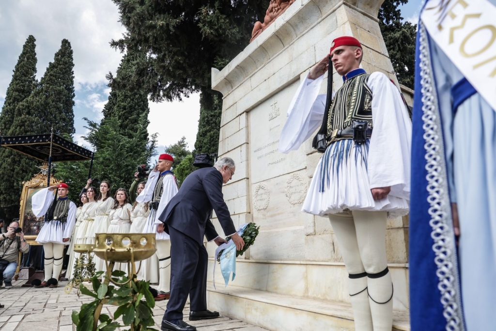 Κωνσταντίνος Τασούλας: «Ευγνωμονούμε αιώνια τους Ελεύθερους Πολιορκημένους»