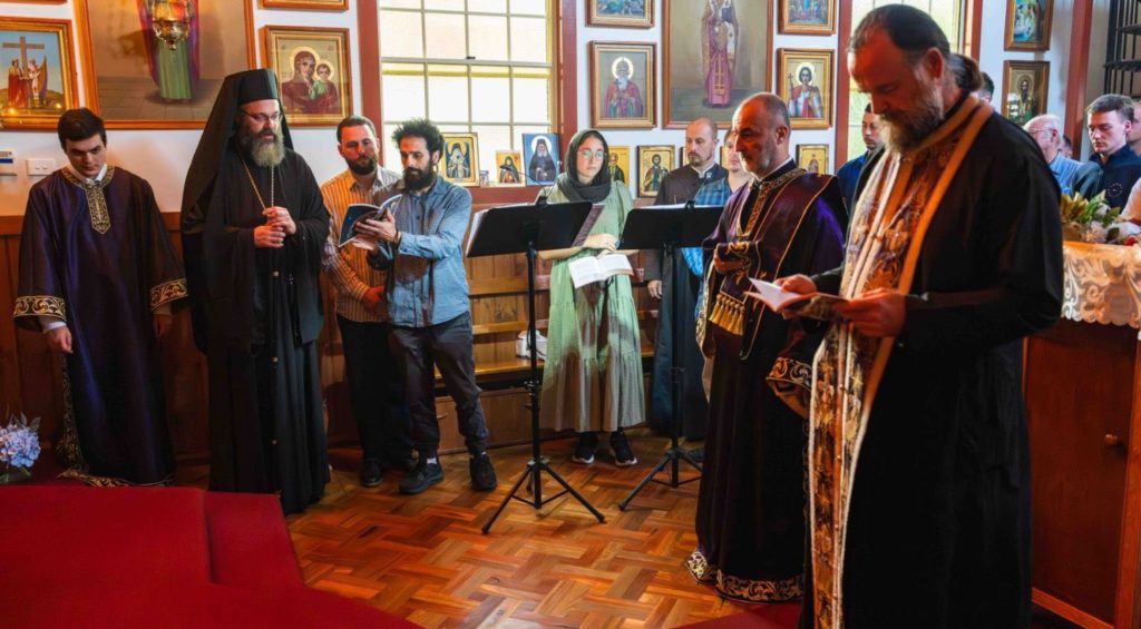 Владика Силуан на великопосном духовном сабрању у Хомбушу