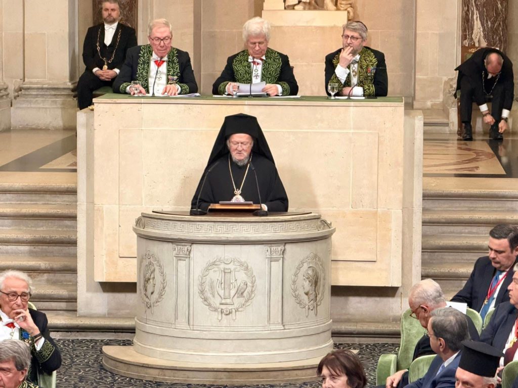 ‎خطاب استقبال قداسة البطريرك المسكوني برثلماوس الأول، بطريرك القسط‎