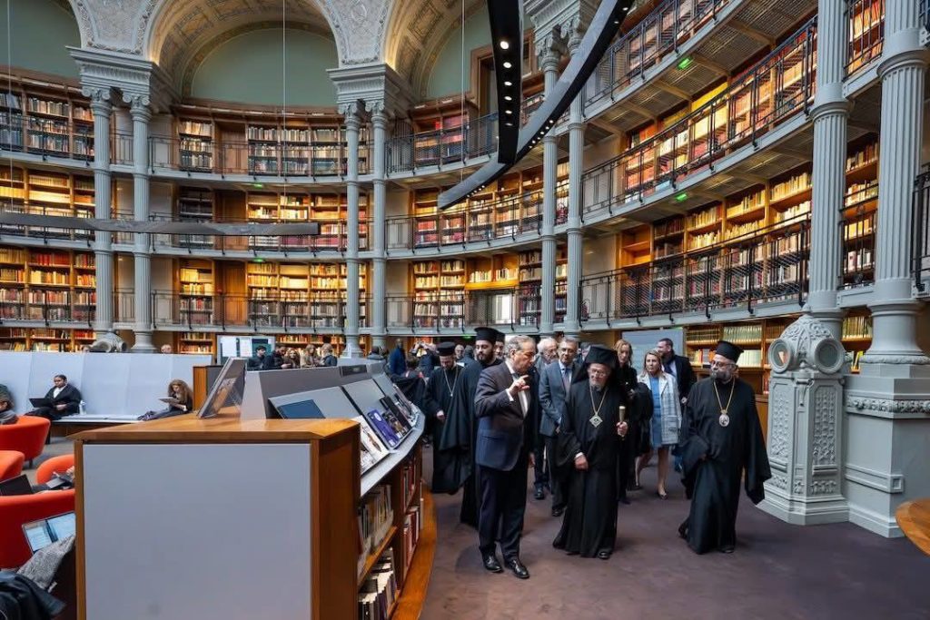 ‎زيارة المكتبة الوطنية الفرنسية