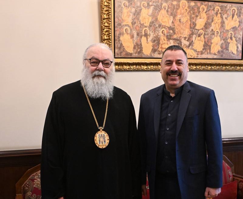 Συνάντηση Πατριάρχη Αντιοχείας με τον Επιτετραμμένο της Πρεσβείας της Κύπρου στη Συρία