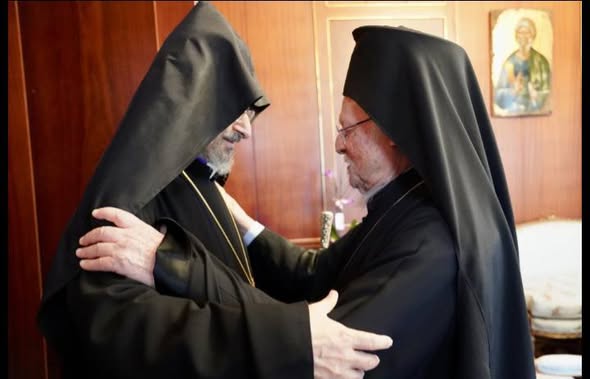 ‎بطريرك الأرمن في تركيا يزور الفانار (مقر البطريركية المسكونية)