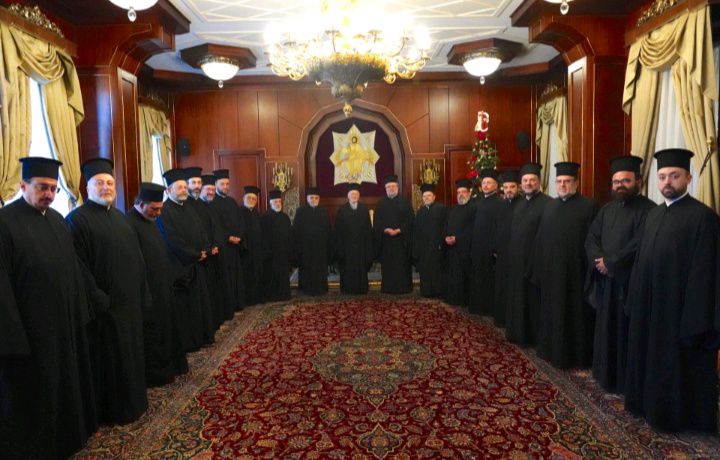 استقبال المطارنة والاساقفة داخل النطاق التركي