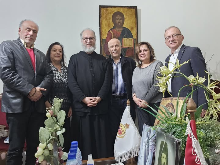 ‎الاجتماع بأعضاء مجلس رعية عين سعادة