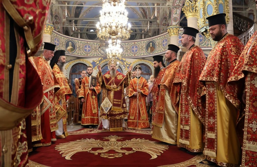 Архиерейска св. литургия на Светли понеделник в Пазарджик