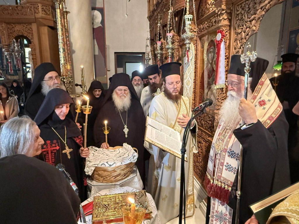 Κουρά Μεγαλοσχήμου Μοναχής στην Ι.Μ. Παμμεγίστων Ταξιαρχών Πηλίου