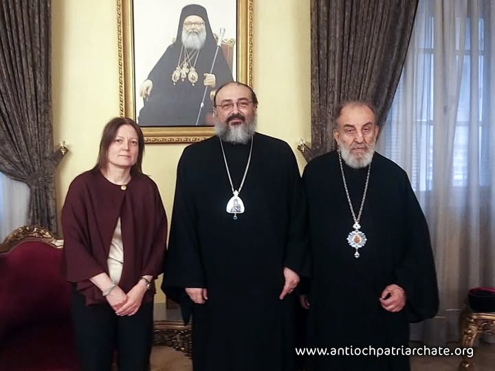 سفيرة السويد في الدار البطريركيّة