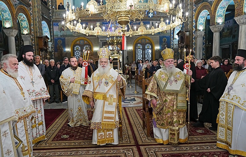 Αγρυπνία με Αρχιερατικό Συλλείτουργο στην Καβάλα ενώπιον της Ιεράς Εικόνος της Παναγίας Σουμελά