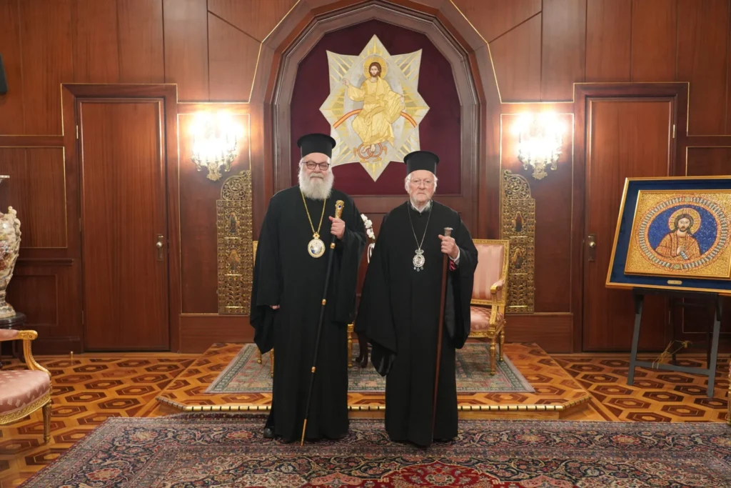 The Patriarch of Antioch visits the Ecumenical Patriarchate