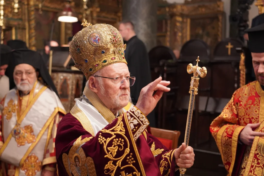 The Ecumenical Patriarch received the Paschal greetings of the Hierarchy of the Throne in Turkey