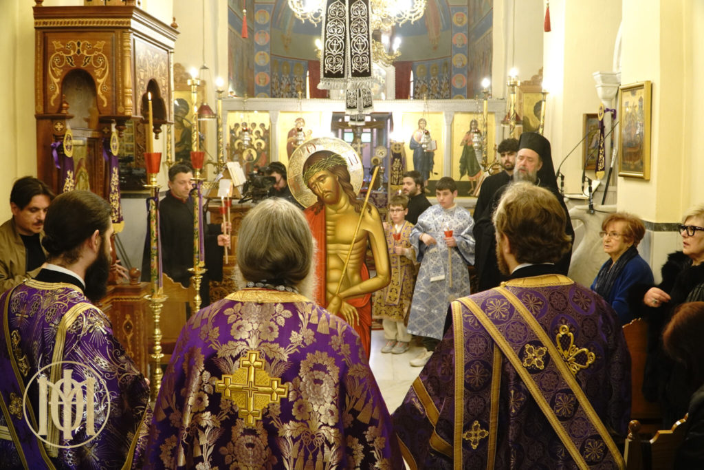 Η ακολουθία του Όρθρου της Μ. Δευτέρας στη Μητρόπολη Θεσσαλονίκης