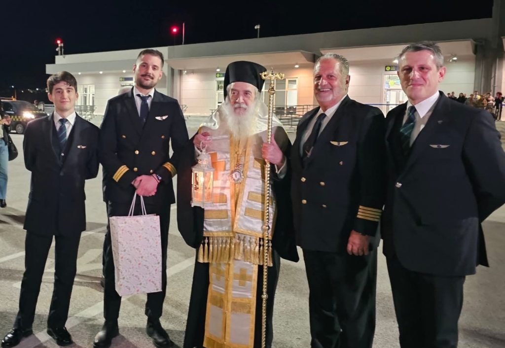 Η άφιξη του Αγίου Φωτός στη Σάμο