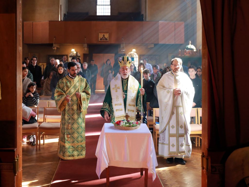 Pastoral Visit of Archbishop Nikitas to the Community of the Mother of God in Norwich