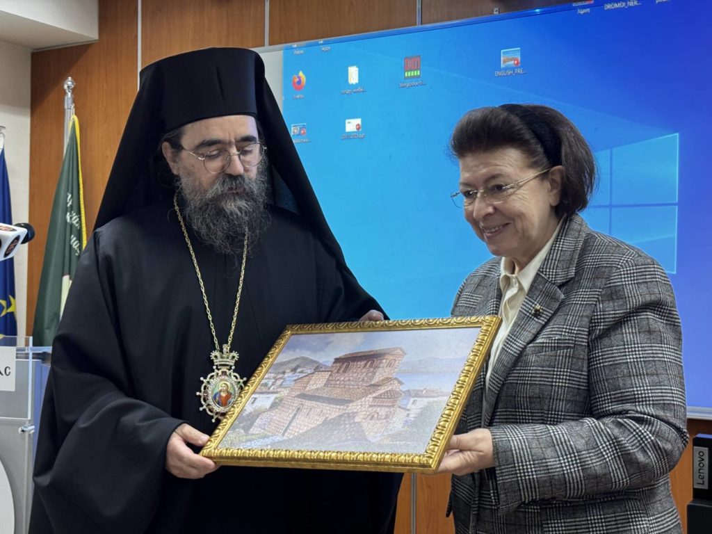 Ευχαριστία της Ι.Μ. Καστορίας στην Υπουργό Πολιτισμού για τη χρηματοδότηση αποκατάσταστης του Αγίου Μηνά