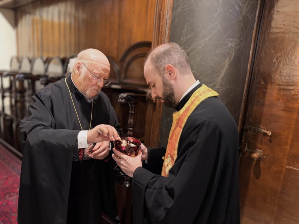 Ο Οικουμενικός Πατριάρχης στο Μυστήριο του Ιερού Ευχελαίου