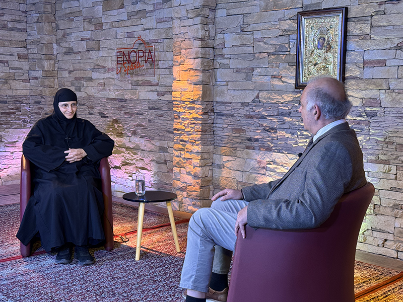 «Οσία Γαβριηλία»: Συζήτηση με την Γερόντισσα Φιλοθέη στα «Ευαγγελίστρια 2026»