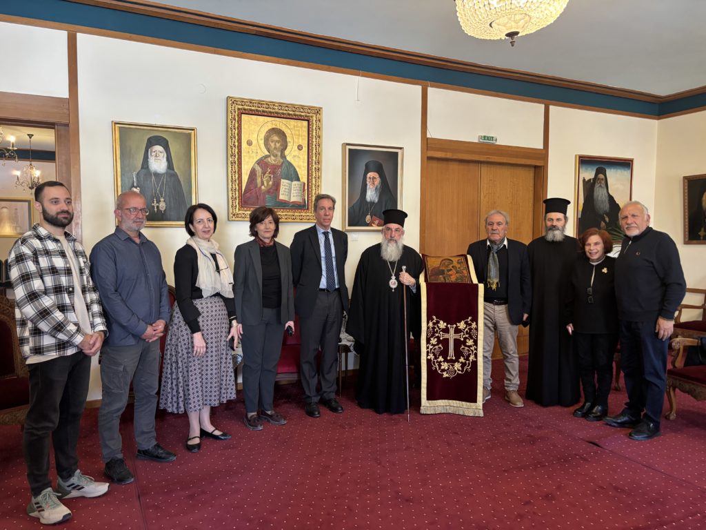 Την εικόνα της «Παναγίας Αμολύντου» υποδέχθηκε ο Κρήτης Ευγένιος