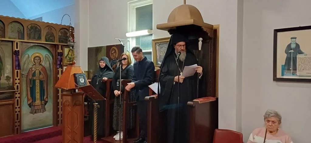 Ο Επίσκοπος Πέρθης στην Ελληνορθόδοξη Κοινότητα του Bunbury για τη Β’ Ακολουθία του Νυμφίου
