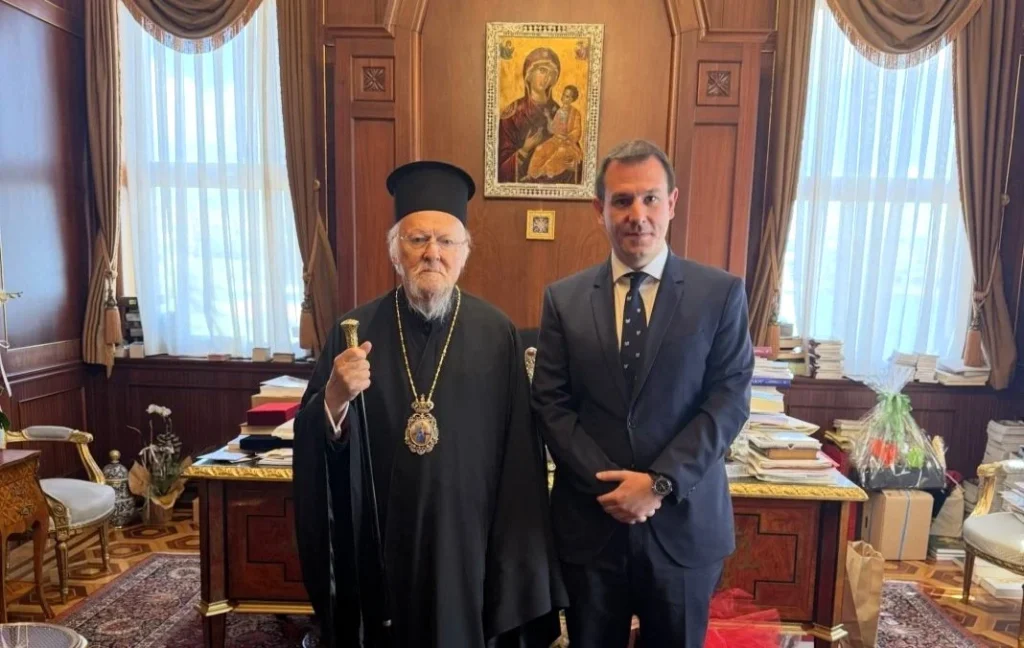 Recent audiences with His All-Holiness Ecumenical Patriarch Bartholomew