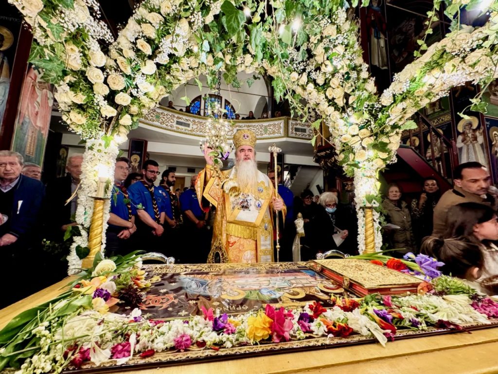 Η ακολουθία του Επιταφίου Θρήνου στην Ι.Μ. Νέας Κρήνης και Καλαμαριάς