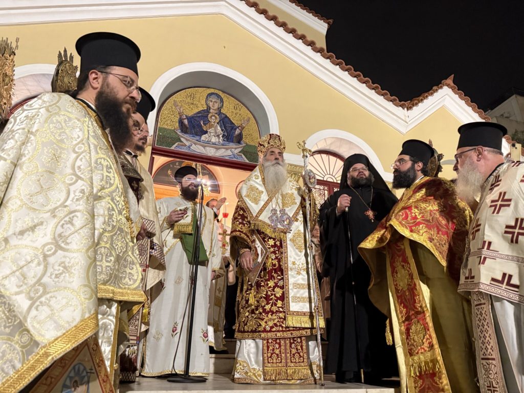 Μητροπολίτης Πειραιώς: «Να έχουμε πάντοτε στη ζωή μας τη συνείδηση ότι είμαστε τα παιδιά της Παναγίας»