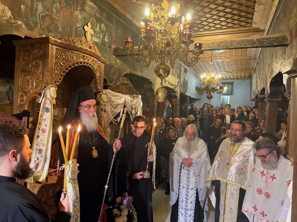 Ο Μητροπολίτης Κισάμου στην Ιερά Μητρόπολη Γουμενίσσης