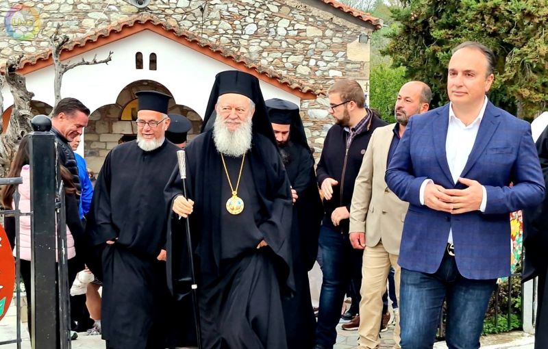 Η Πασχάλια Ποιμαντική Περιοδεία του Μητροπολίτη Χαλκίδος στη Βόρεια Εύβοια